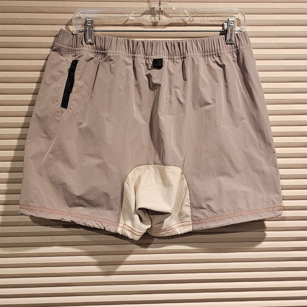 Nike NikeLab Womens S A.A.E. Utility Shorts Taupe‎ Bungee Cashmere Blend Panel